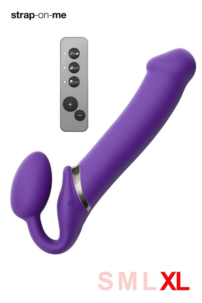Gode ceinture vibrant violet XL Strap-On-Me