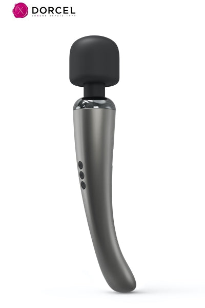 Vibromasseur Wand Megawand Silver – Dorcel