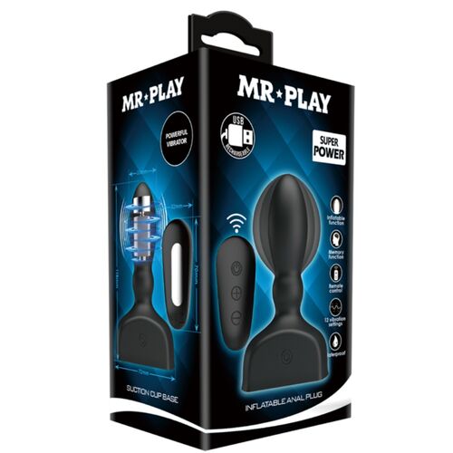 Plug Anal gonflable et Télécommandé