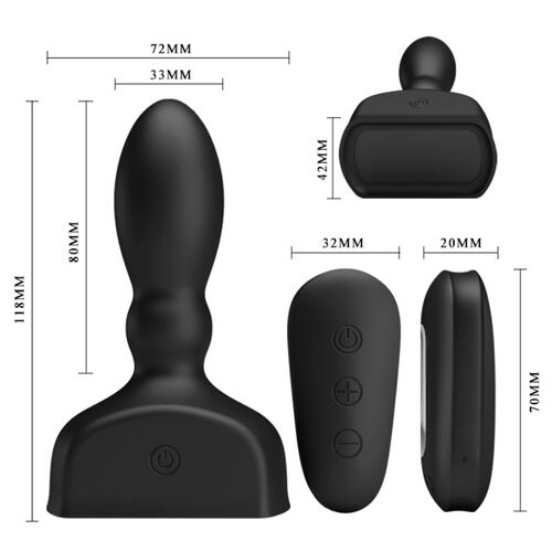 Plug Anal gonflable et Télécommandé