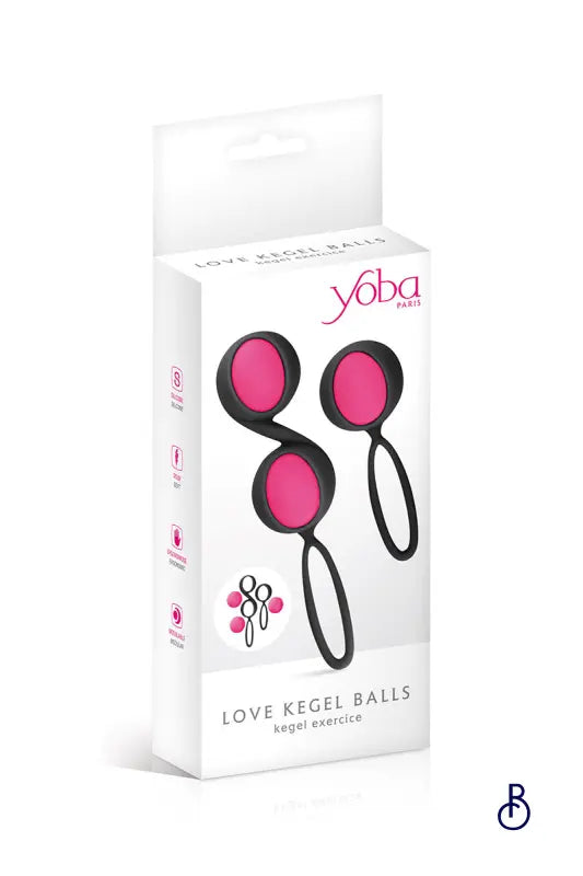 Kit 2 boules de Geisha Yoba noir - Boudoir Nimois