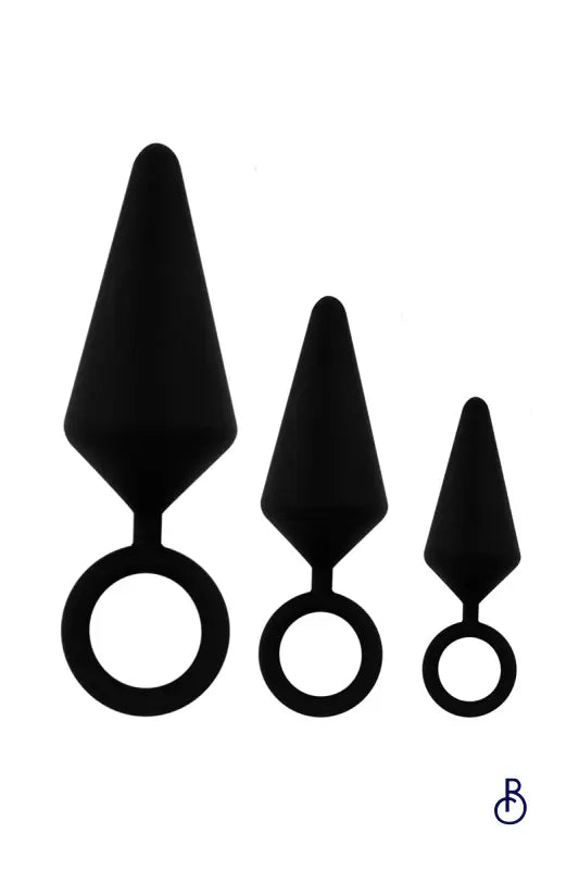 kit d’entrainement anal 3 plugs - Litolu - Boudoir Nimois