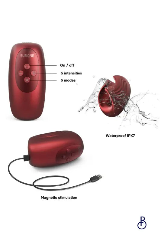 Masturbateur Sub One Velvet Red - Man Wan - Boudoir Nimois