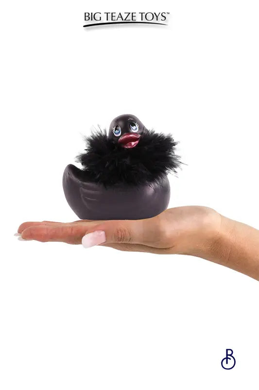 Mini canard vibrant Duckie Paris - noir - Boudoir Nimois