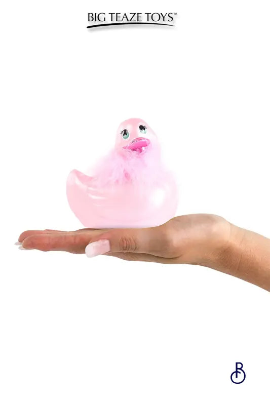 Mini canard vibrant Duckie Paris - rose - Boudoir Nimois