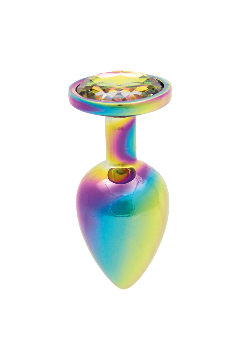 Plug bijou arc-en-ciel M - Litolu