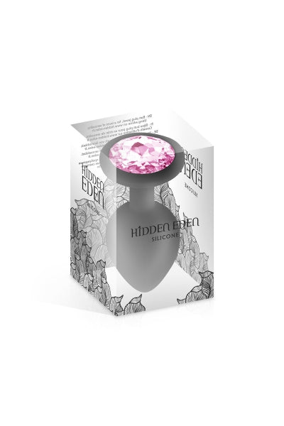 Plug anal bijou silicone noir L – Hidden Eden