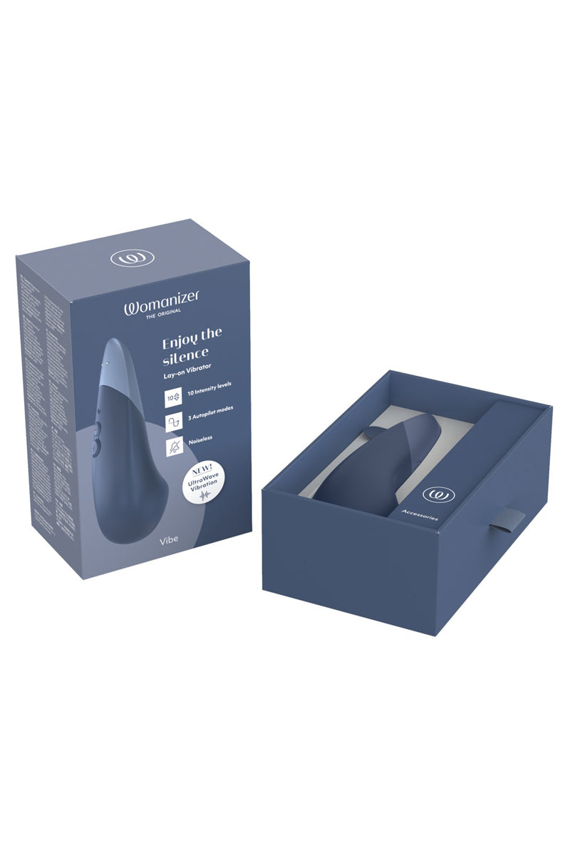 Vibromasseur Womanizer Vibe Bleu
