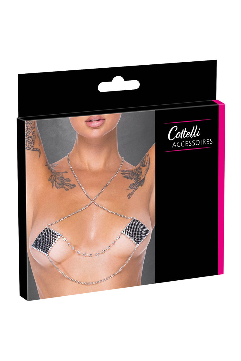 Cache tétons avec Chainette de Cou