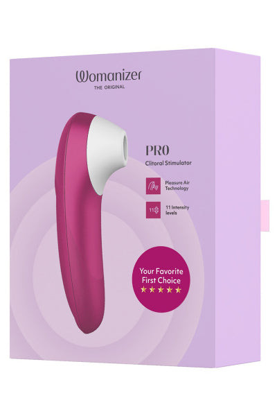 Stimulateur clitoridien Womanizer Pro Rose