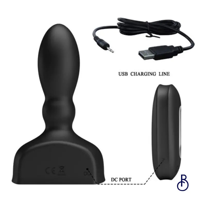 Plug Anal gonflable et Télécommandé - Boudoir Nimois