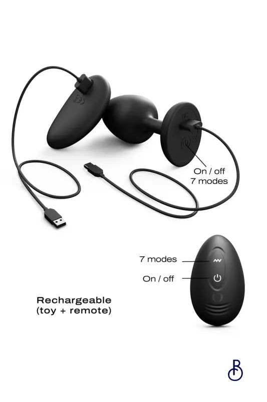 Plug anal vibrant télécommandé Geisha Infinite M - Boudoir