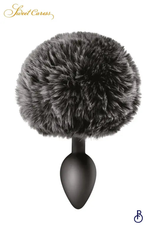 Black Rabbit Tail Anal Plug | Boudoir Nimois Black Rabbit Tail Anal Plug | Boudoir Nimois