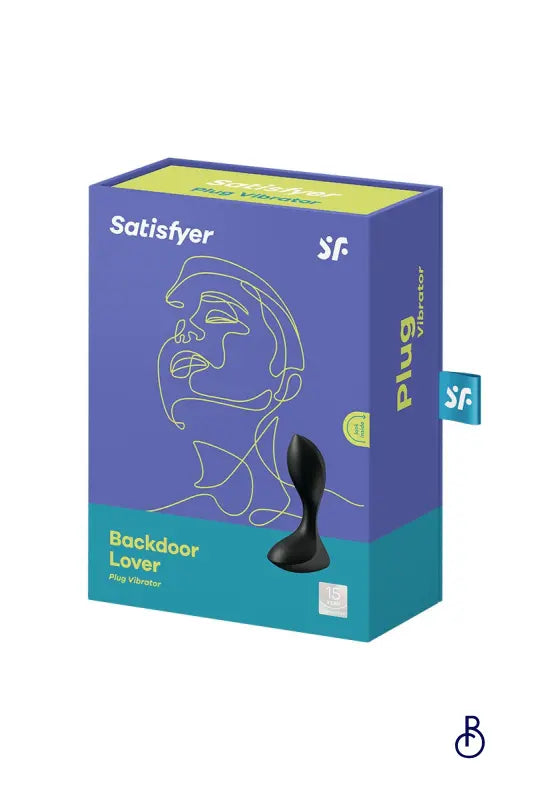 Plug vibrant Backdoor Lover noir - Satisfyer - Boudoir