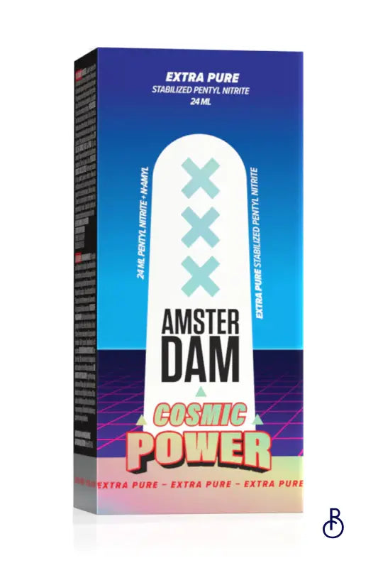Poppers Amsterdam XXX cosmic power 24ml - Boudoir Nimois