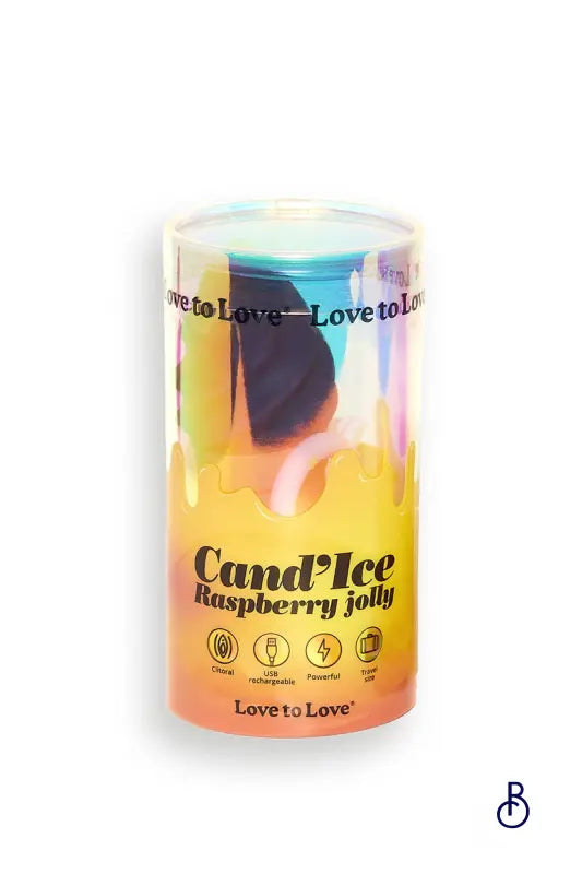 Stimulateur Cand’Ice Raspberry Joly - Love To Love