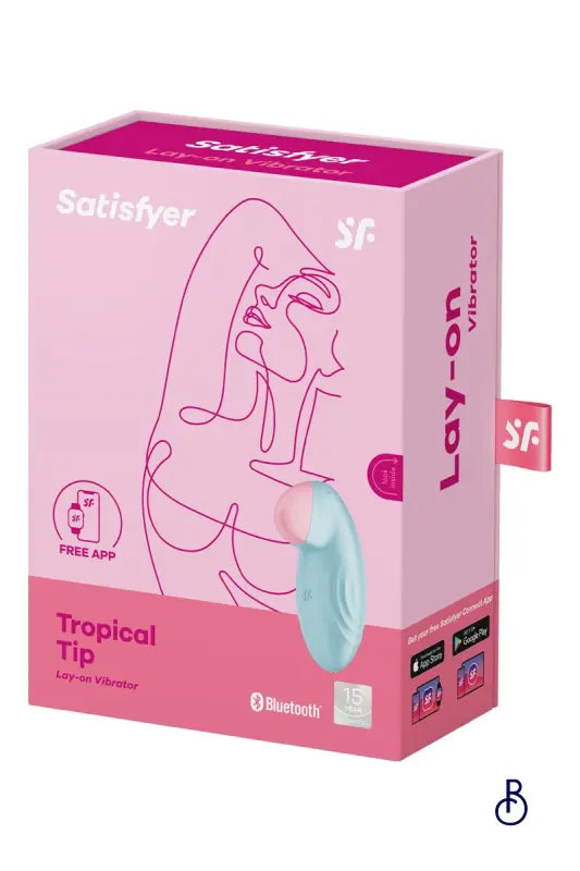 Stimulateur Clitoridien Connecté Tropical Bleu - Boudoir