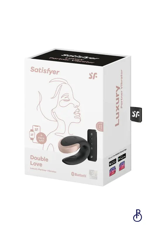 Stimulateur Double Love noir - Satisfyer - Boudoir Nimois