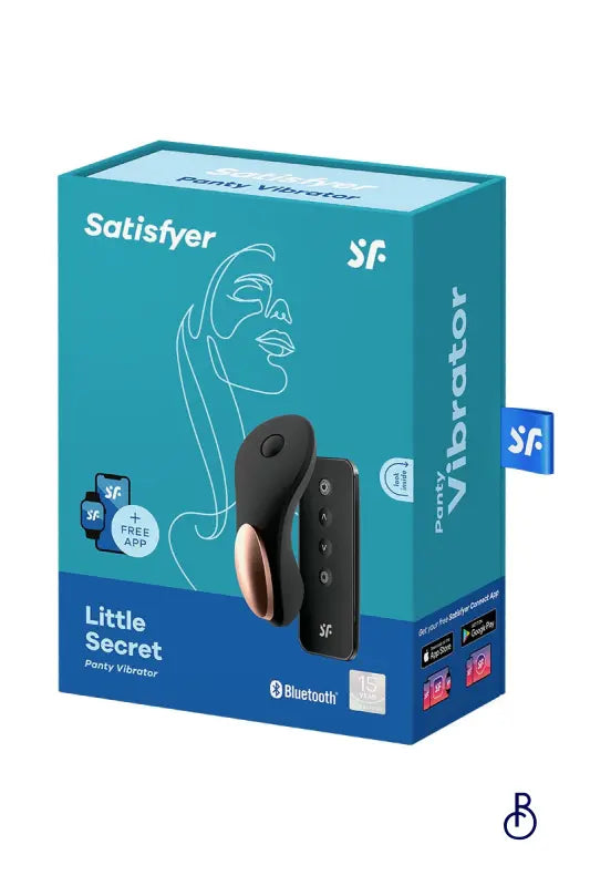 Stimulateur Little Secret noir - Satisfyer - Boudoir Nimois