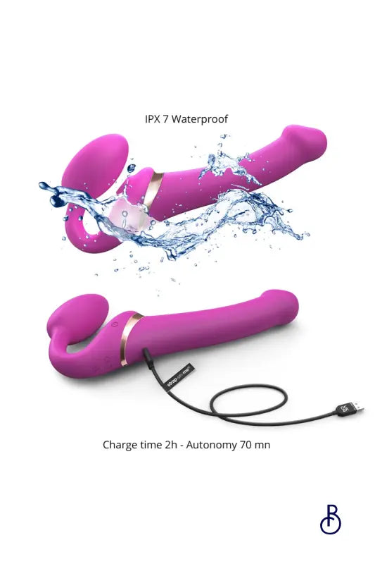 Strap-on-me Multi Orgasm Fuchsia L - Boudoir Nimois