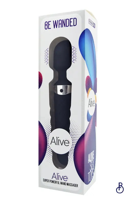 Vibromasseur Wanded Noir - Boudoir Nimois