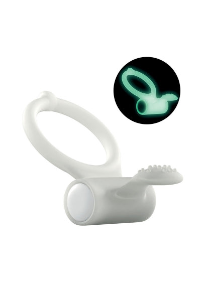 Cockring vibrant phosphorescent Power Clit – Dorcel
