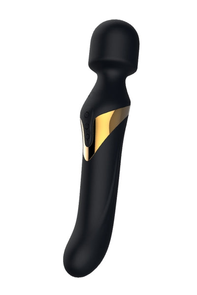Vibromasseur Wand Dual Orgasms Gold – Dorcel