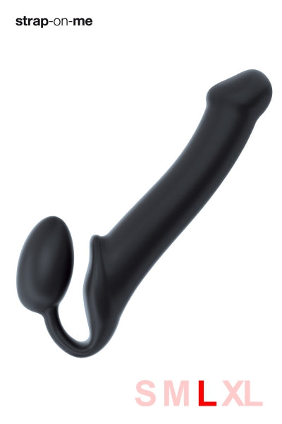 Gode ceinture anatomique noir L Strap-On-Me