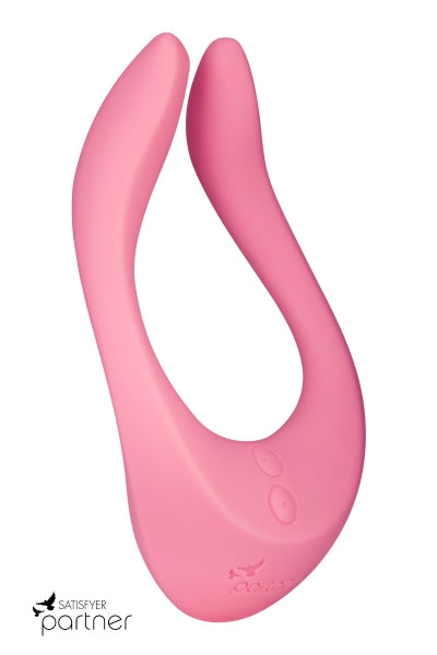 Vibromasseur couple Endless Joy rose – Satisfyer