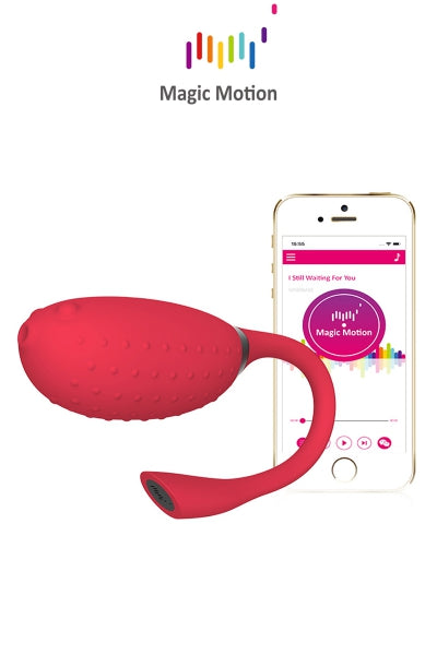 Vibromasseur connecté Magic Fugu rouge – Magic Motion