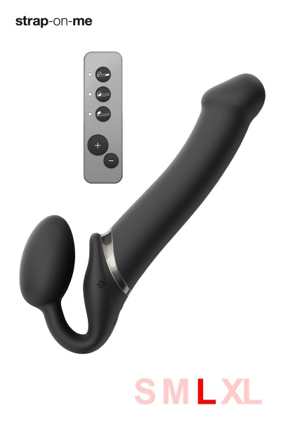 Gode ceinture vibrant noir L Strap-On-Me