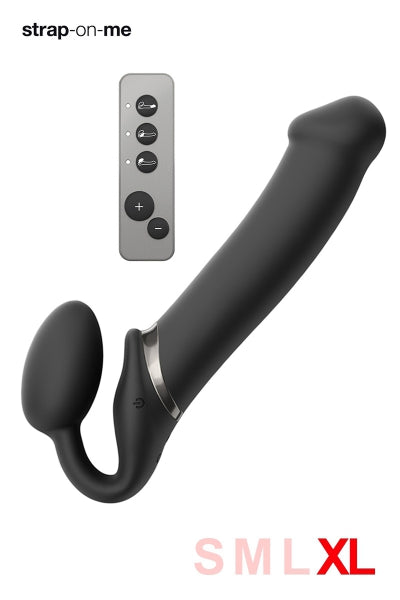 Gode ceinture vibrant noir XL Strap-On-Me