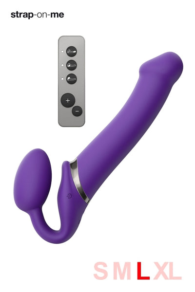 Gode ceinture vibrant violet L Strap-On-Me