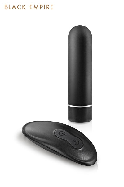 Mini vibromasseur télécommandé My Duke – Black Empire