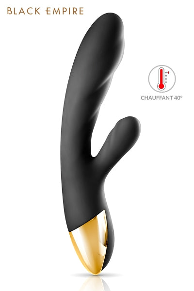 Vibromasseur Rabbit chauffant My Queen 2 – Black Empire