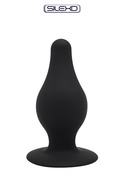 Plug anal Original Model 2 noir 9,3 cm – SilexD