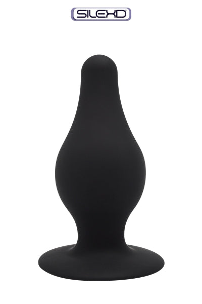 Plug anal Original Model 2 noir 10,2 cm – SilexD