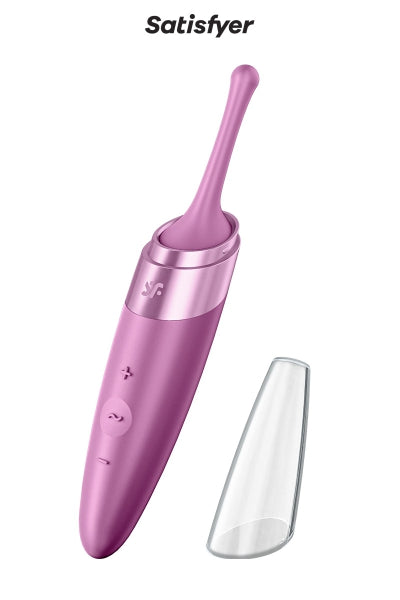 Vibromasseur Twirling Delight framboise