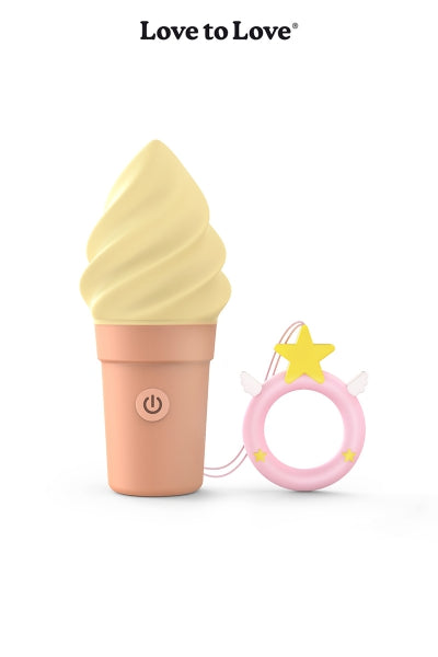 Mini vibromasseur Cand'Ice Vanilla Pop