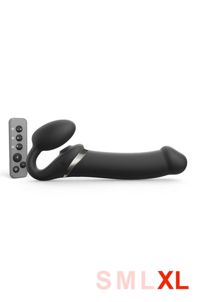 Gode ceinture Multi Orgasm noir XL Strap-On-Me