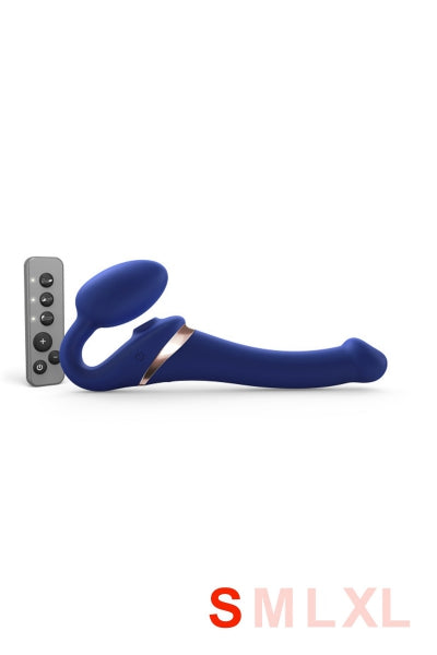 Gode ceinture Multi Orgasm bleu nuit S