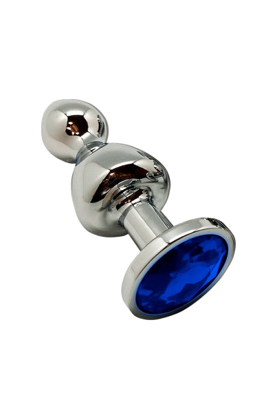 Plug anal bijou Lollypop bleu S – Wooomy
