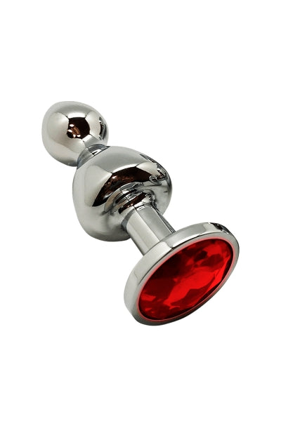 Plug anal bijou Lollypop rouge S – Wooomy