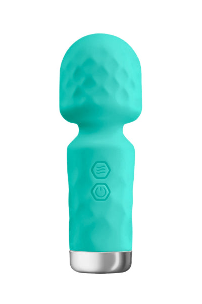 Mini vibromasseur Wand King vert – Yoba
