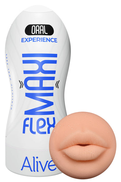 Masturbateur homme Maxi Flex Oral Experience - Alive