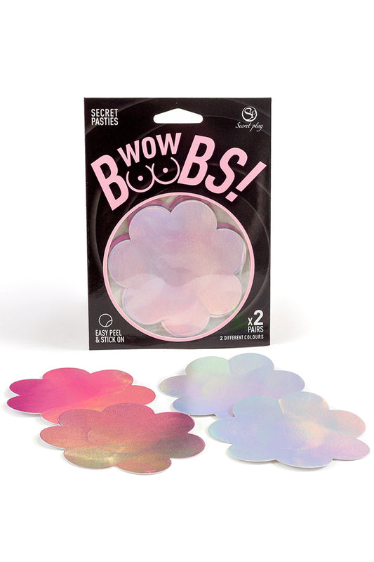 Cache-tétons fleur Wow Boobs