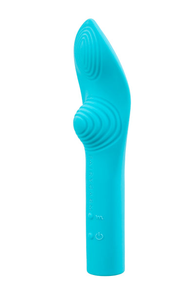 Vibromasseur flexible LunaCharm bleu