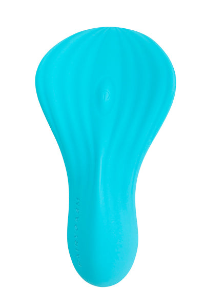 Mini vibromasseur SilkenTouch bleu