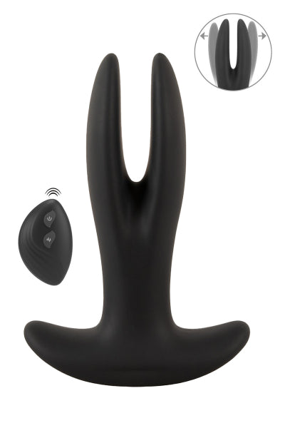 Plug anal écarteur vibrant télécommandé – Anos