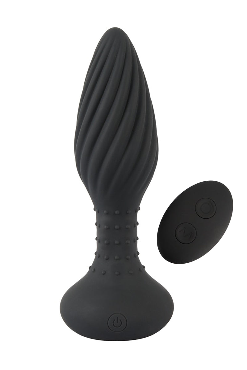 Plug anal vibrant et rotatif télécommandé